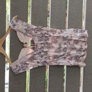 RW & CO.‎ Floral Sleeveless Top